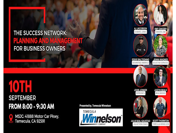 Join Temecula Winnelson for a Complimentary Seminar Tailored to Business Owners in the Trades Industry