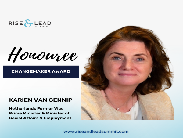  Van Gennip and Rintel named 2024 Rise & Lead Changemaker Award Honourees 