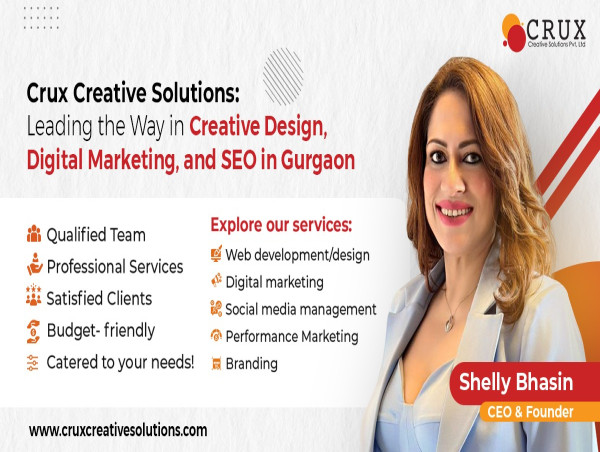 Crux Creative Solutions, a Creative Design, Digital Marketing, & SEO agency of Gurugram, Announces Expansion into Canada