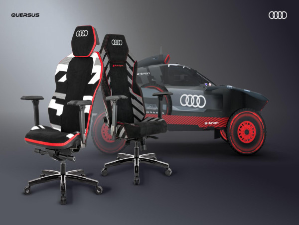 Quersus And Audi Combine Unique Motorsport Design With Futuristic Ergonomic Chairs 