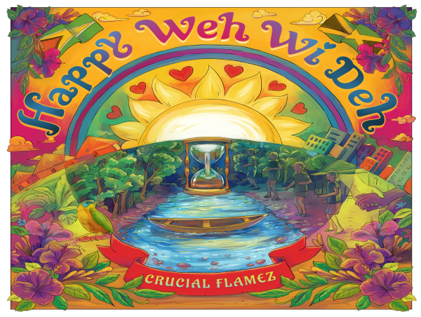  Crucial Flamez Ignites the Reggae Scene with Debut Single 'Happy Weh Wi Deh' 