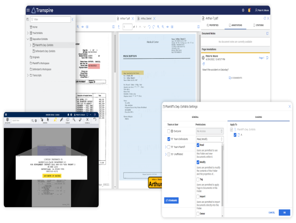  Transpire’s Integration with Relativity® Closes the Tech Chasm Between Discovery and Trial 