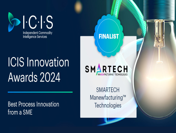 SMARTECH Named Finalist with its SMARTMDI System at the ICIS Innovation Awards 2024