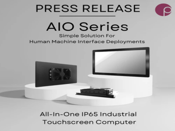  Premio Adds an All-In-One IP65 Industrial Touchscreen Computer the AIO Series 