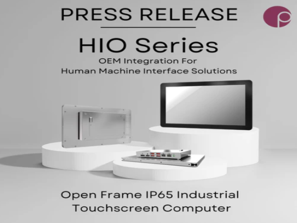  Premio Adds an Open Frame IP65 Industrial Touchscreen Computer the HIO Series 