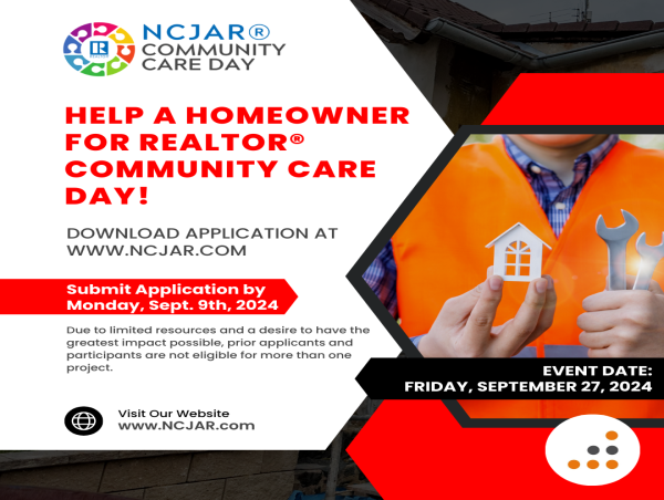  North Central Jersey Association of Realtors® (NCJAR) Announces Realtor® Community Care Day on September 27, 2024 