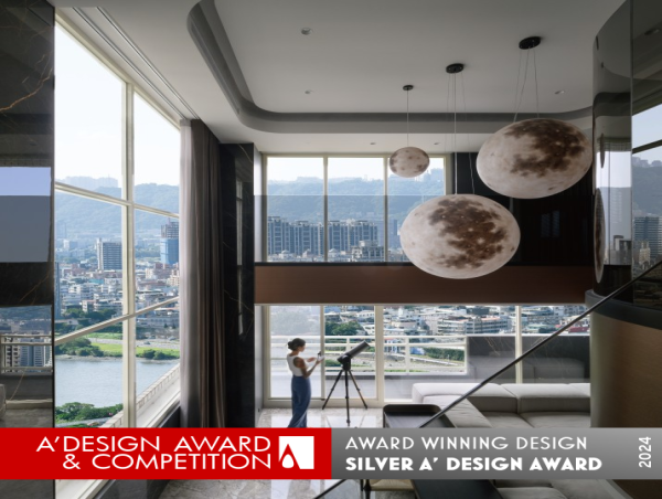 Moonlight at Night by Le Szu Pai - Zoom Interior Design Studio Wins Silver in A' Interior Design Awards