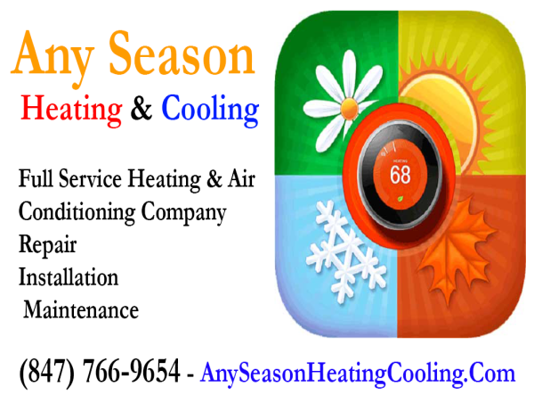  Any Season Heating & Cooling: Local HVAC Experts for Des Plaines, Park Ridge, Niles, Arlington Heights, Mt Prospect 