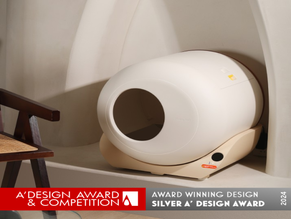 Furrytail Cat Toilet by DUAN XIANG TIAN Wins Silver in A' Pet and Animal Product Awards