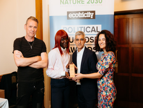 Mayor Sadiq Khan Honoured at 2024 Political Purpose Awards for Citywide ULEZ Expansion