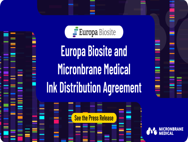  Europa Biosite to Distribute Micronbrane Medical’s mNGS Technologies Across Europe 