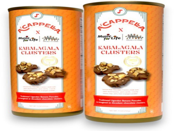  A'cappella Chocolate Launches New Initiative and Limited Edition Product With Music for Life and the African Children's Choir 