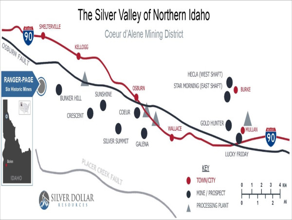  Silver Dollar Engages Tamarack Geological Services to Lead Exploration at its Ranger-Page Project in Idaho's Silver Valley 