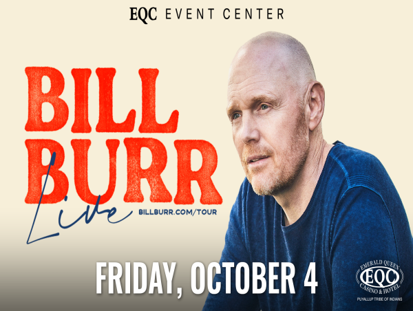Bill Burr Coming to Emerald Queen Casino Oct. 4, 2024