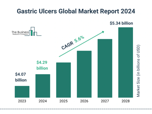  Gastric Ulcers Market Size, Share, Revenue, Trends, and Drivers For 2024-2033 