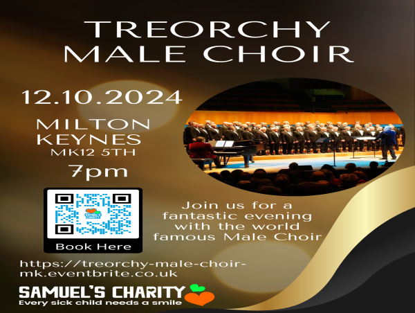  World Famous Treorchy Male Choir Play Milton Keynes 