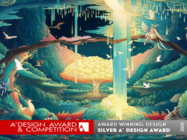  Geziwo Park Series by Yao Wu Wins Silver in A' Graphics Industry Awards 