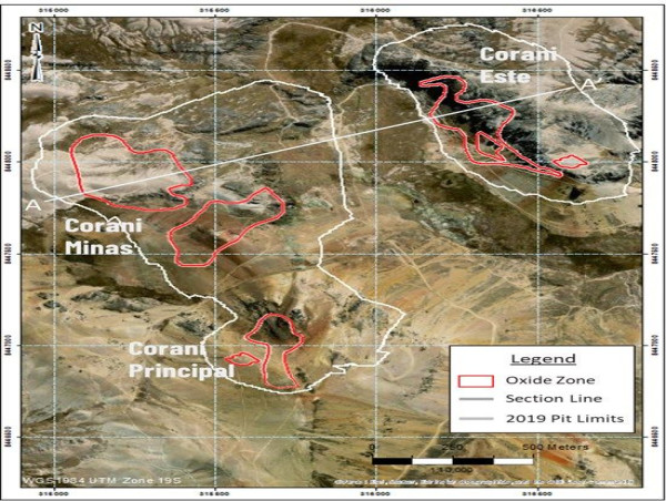  Bear Creek Mining Announces Potential for Lower Capex, Longer-Mine Life at Corani via Initial Mining of Oxide Resources 