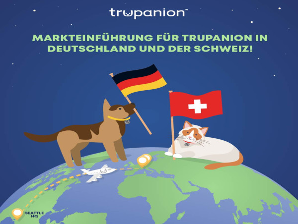  Trupanion bringt einzigartiges Haustierversicherungsprodukt in Deutschland und der Schweiz auf den Markt 