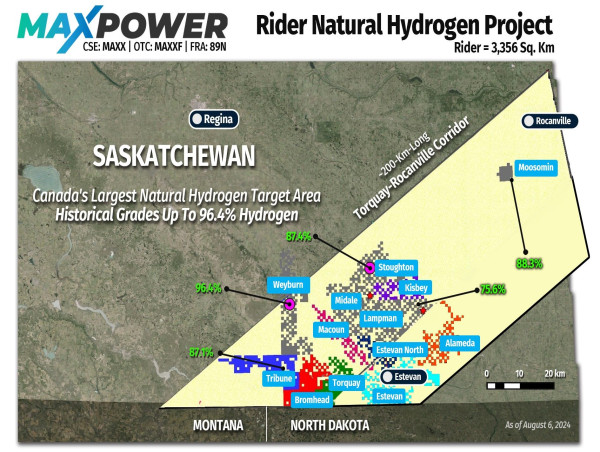  MAX Power to Launch Exploration Program at Rider Natural Hydrogen Project in Saskatchewan 