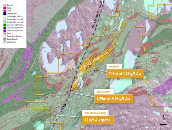  Goldshore Reports Drill Results from Summer Program and Provides Corporate Update 