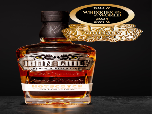  Iron Wolf Ranch & Distillery Garners Gold Medals for “Best Flavored Whiskey” @ Texas Whiskey Festival, Whiskies of World 