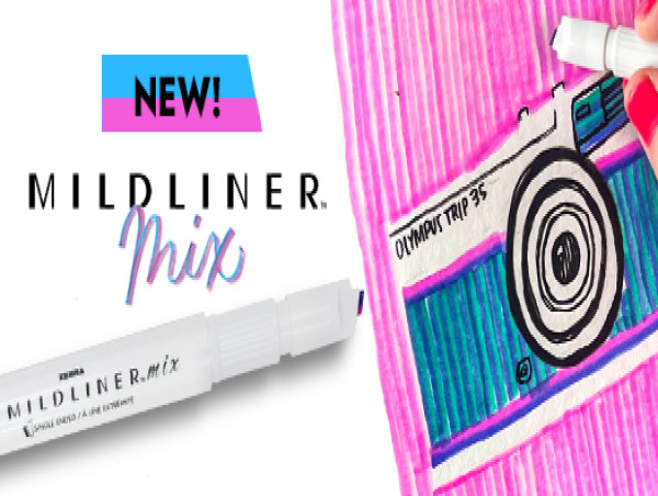  Zebra Pen U.S. Launches Their Newest Creative Product Addition: MILDLINER Mix 