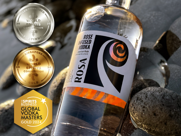  Rosa Vodka Unveils Golden Magic Rebranding: A New Era and More Gold Medal Wins 