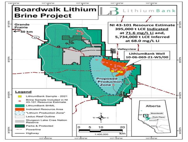 LithiumBank Reports >98% Recovery of Lithium from Brine During Direct Lithium Extraction Pilot Testing