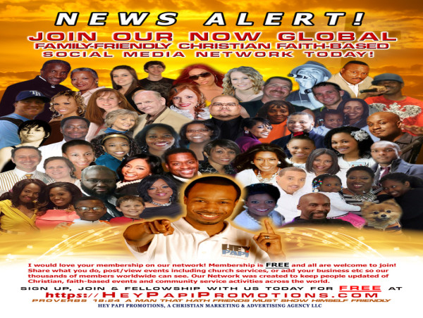 Hey Papi Promotions, a marketing agency, announces partnership with Christian social media platform