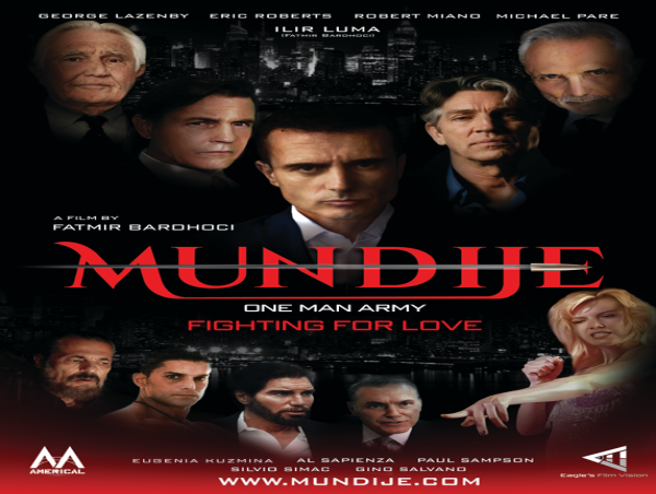  James Bond-George Lazenby as President Biden, Eric Roberts & Fatmir Bardhoci, Unveil MUNDIJE At The VENICE FILM FESTIVAL 