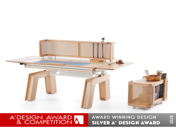  Calligraphy Study by Bai Xiangyu Wins Silver in A' Furniture Design Awards 