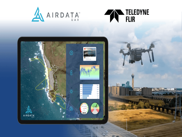  AirData Integrates Teledyne FLIR SIRAS Drone Platform to Advance Public Safety Drone Operations 