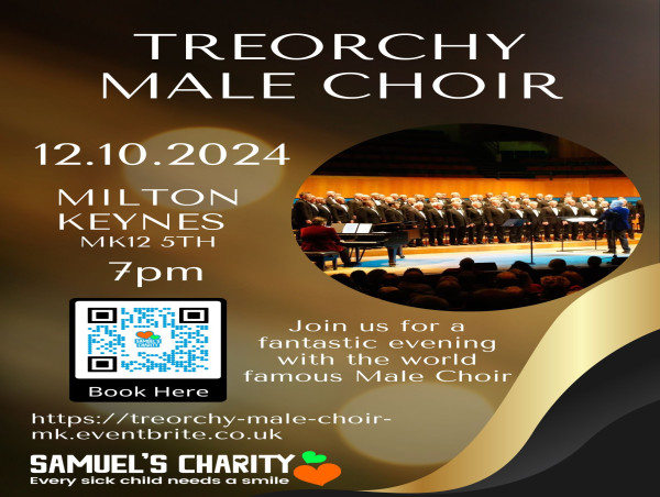  Treorchy Male Choir Play Milton Keynes For One Night Only 