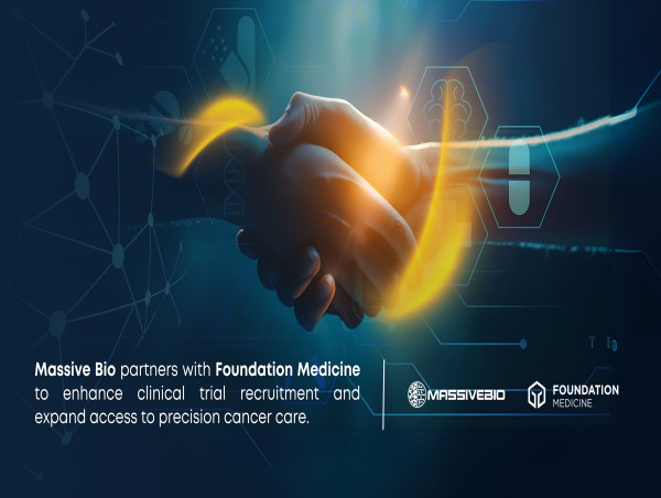  MASSIVE BIO AND FOUNDATION MEDICINE PARTNER TO EXPAND ACCESS TO PRECISION CANCER CARE 