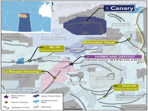  Standard Uranium Receives Results from Spring 2024 Drill Program at the Canary Project; Highlighting Elevated Uranium and Pathfinders 