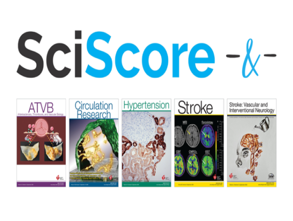  SciScore to check for adherence to rigor and reporting requirements in several American Heart Association journals 