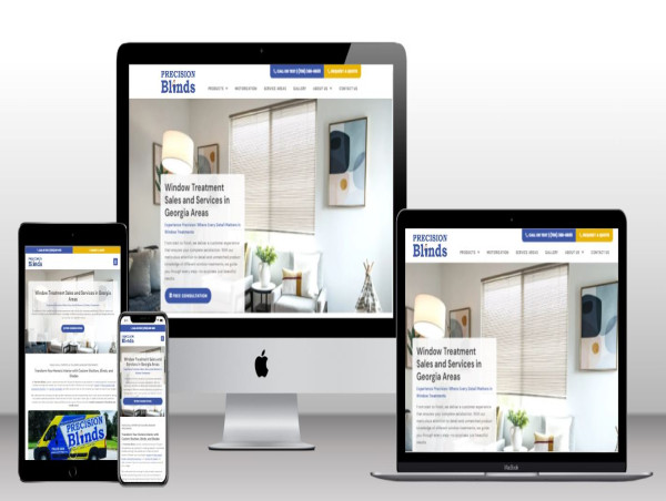  Precision Blinds Launches New Website to Enhance Customer Experience 