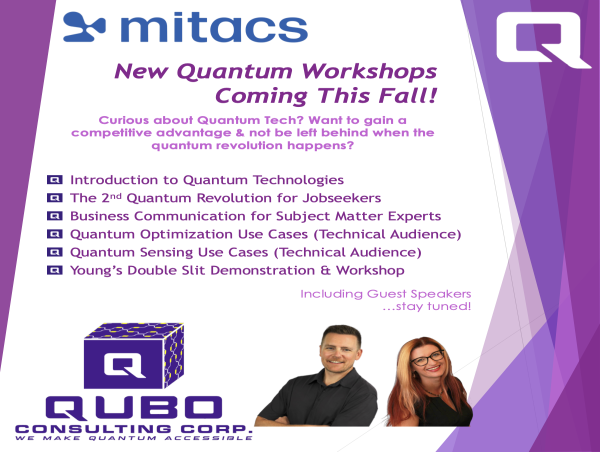 Mitacs and Qubo Consulting Join Forces to Deliver Quantum Training to Canadian Students