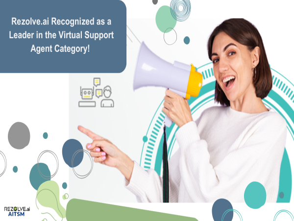 Rezolve.ai recognized in the Virtual Support Agent category
