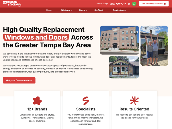 My Window and Door Guy, LLC Launches New Website with Instant Price Estimates