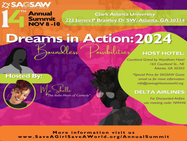 Unlocking Boundless Possibilities: Save A Girl, Save A World 14th Annual Summit Prepares To Empower the Next Generation
