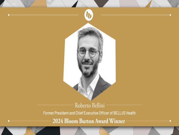  Roberto Bellini Receives the 2024 Bloom Burton Award 