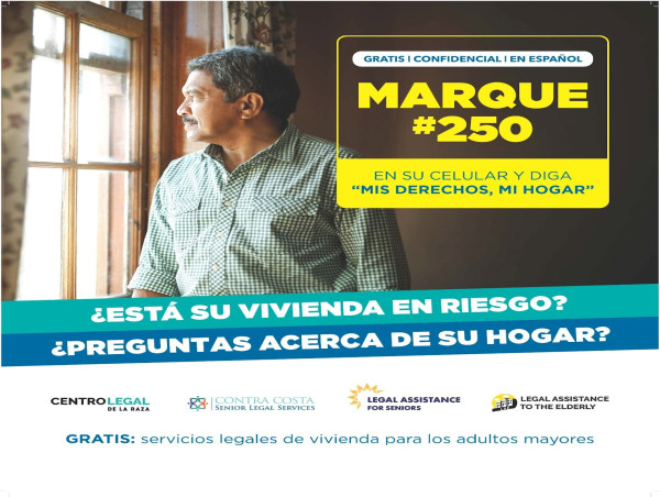  New Spanish Language Campaign Highlights Free Legal Services Available for Bay Area Seniors Facing Housing Challenges 