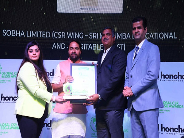 Sobha Group's Sri Kurumba Trust Wins Global CSR & ESG Award 2024 for Child & Women Development