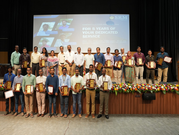  SRM University-APÂ Honoured Faculty Members for their Exemplary Excellence in the FieldÂ ofÂ Education 