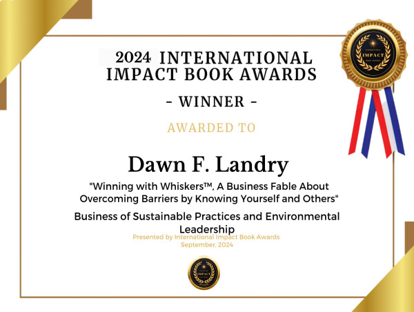  Winning with Whiskers™ International Book Award Winner 