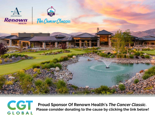 CGT Global Sponsors Renown Health Foundation’s Inaugural Golf Classic to Benefit Conrad Breast Center