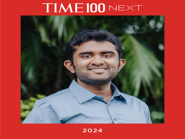 Aadith Moorthy, Boomitra CEO, Named to TIME100 Next — TIME’s List of the Next 100 Most Influential People in the World
