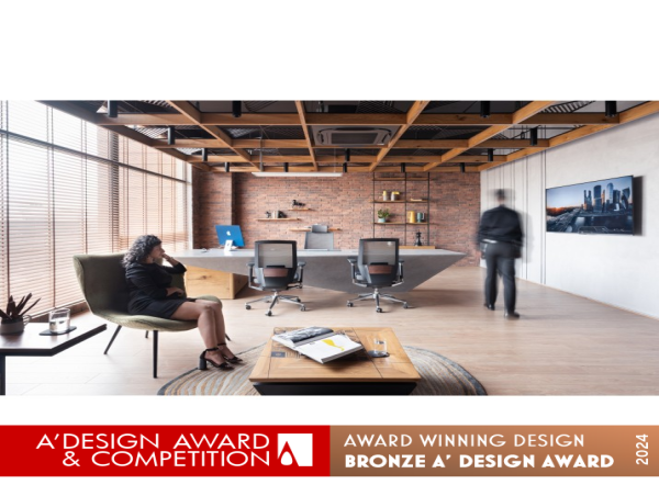  Contemporary Workspace by Karan Arora Wins Bronze in A' Interior Design Awards 